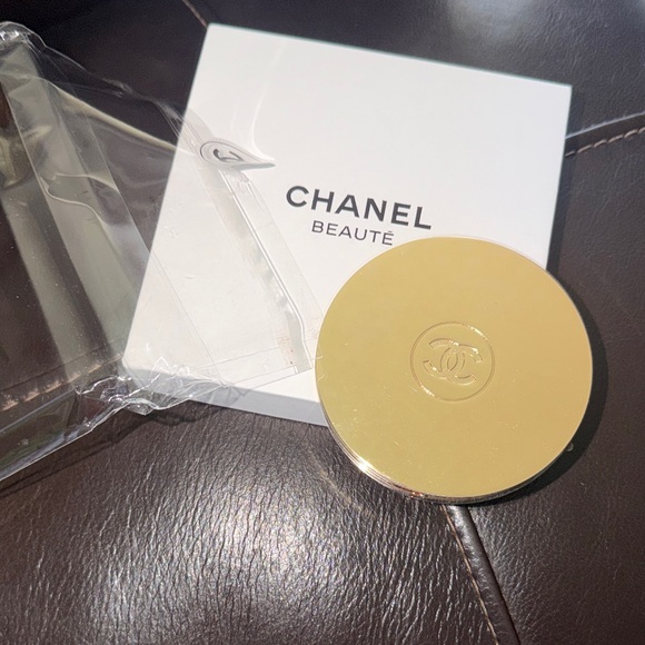 CHANEL Other - CHANEL Beauté Gold Compact Mirror